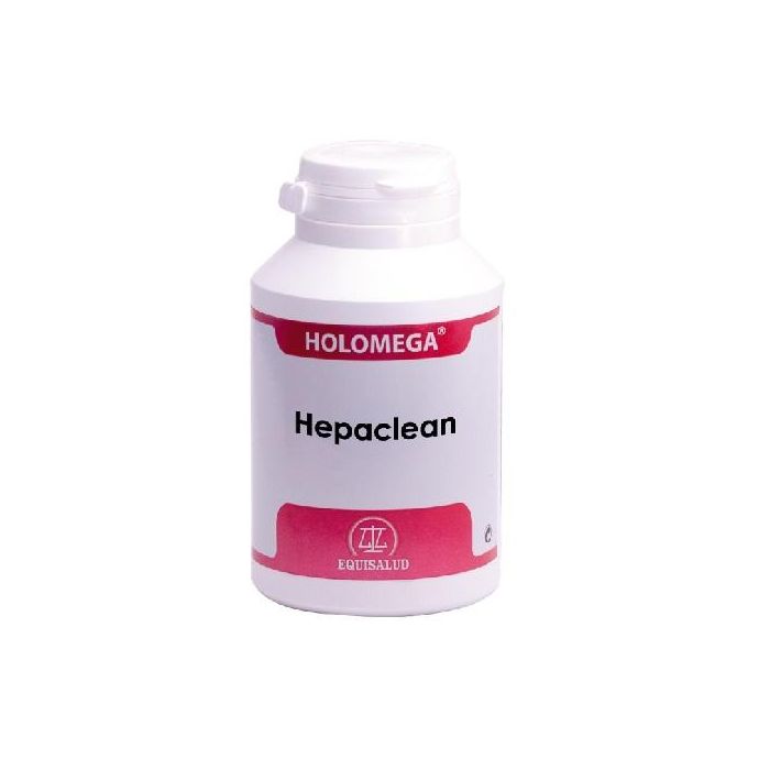 Holomega Hepaclean: Apoyo Función Hepática con Cardo Mariano, Alcachofa y Chlorella – 180 Cápsulas