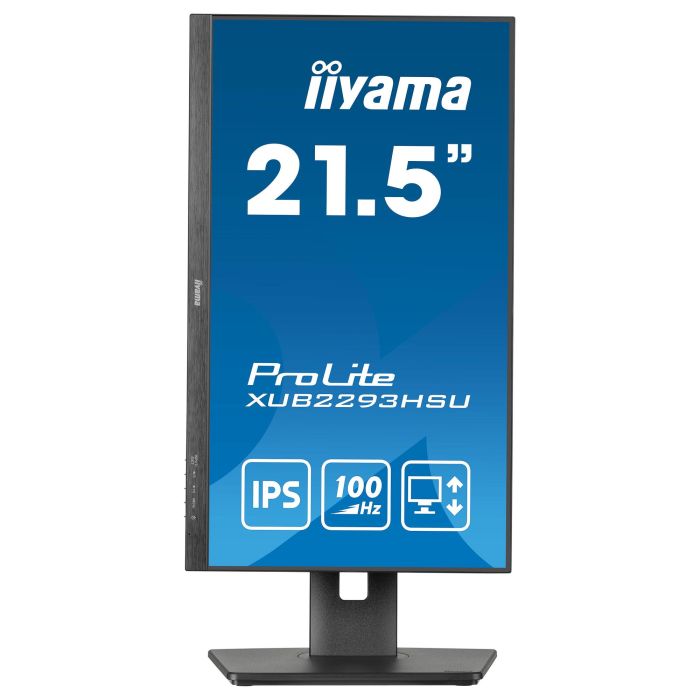 IIYAMA ProLite XUB2293HSU-B7 54.6 cm (21.5") 1920 x 1080 Píxeles Full HD LED 1 ms Negro