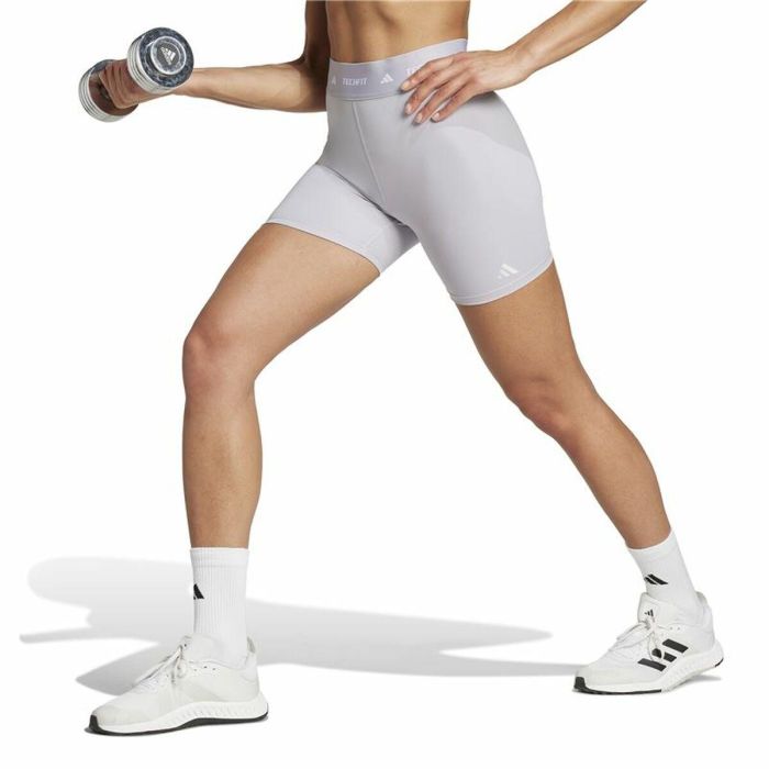 Mallas Deportivas de Mujer Adidas Techfit Short Gris 4