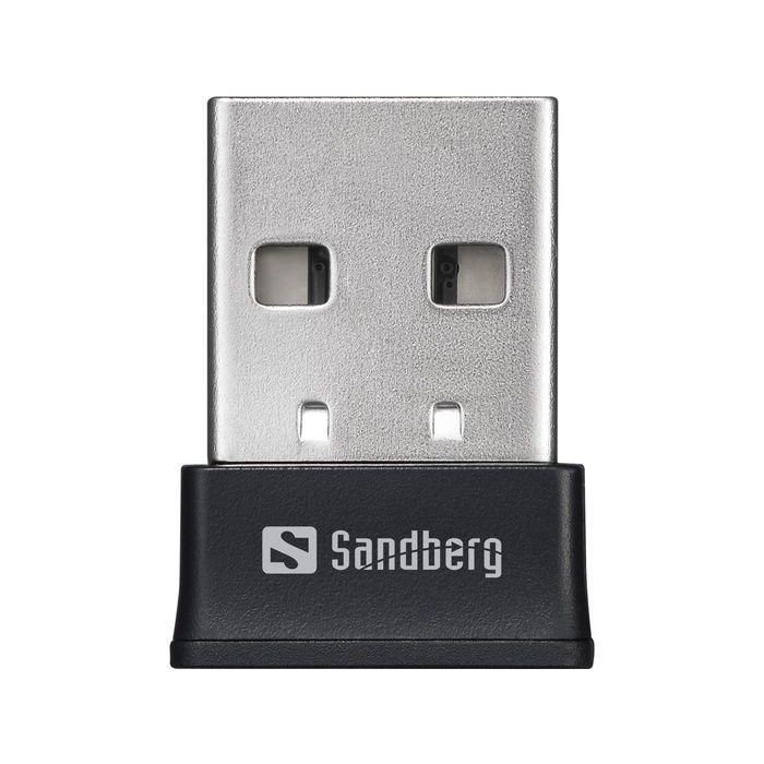 Sandberg Adaptador WiFi USB Micro Dongle 650 Mbit/s para Acceso Inalámbrico de Alta Velocidad Sandberg Adaptador WiFi USB Micro Dongle 650 Mbit/s para Acceso Inalámbrico de Alta Velocidad