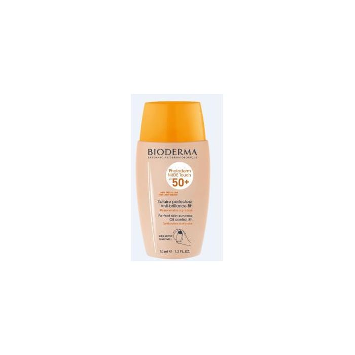 Bioderma Fotoprot Photoderm Nude Touch Spf 50+ Muy Claro 40