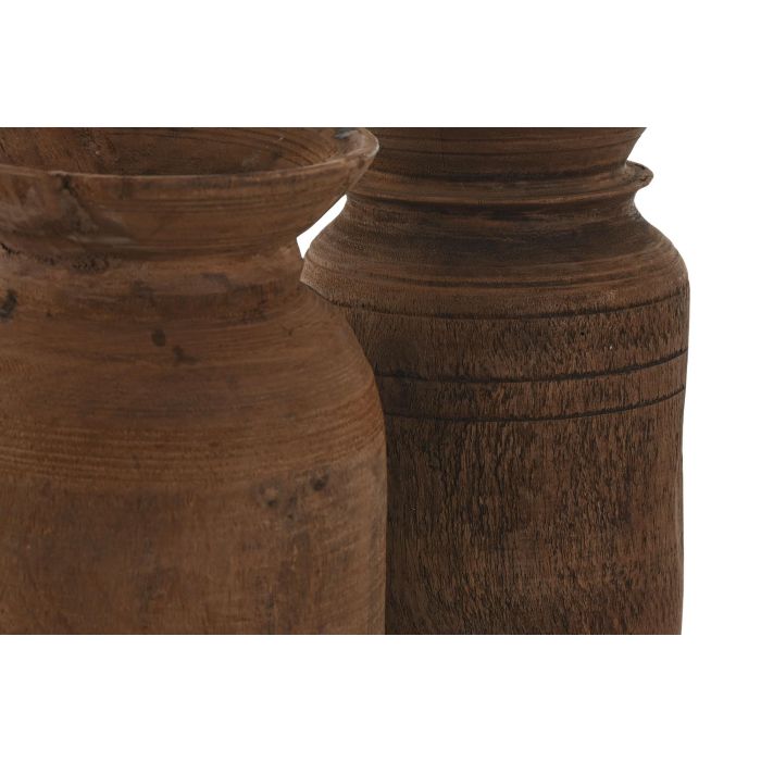 Jarron Item Home DKD Home Decor 14 x 23 x 14 cm (2 Unidades) 1