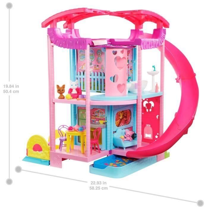 MATTEL Estando al día con Chelsea y sus mascotas Barbie, 50 cm 1 MATTEL Estando al día con Chelsea y sus mascotas Barbie, 50 cm 1