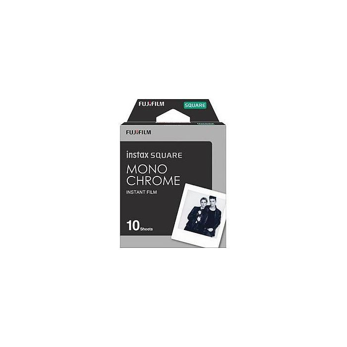 FUJIFILM Instax Square Film Monochrome, Película en Blanco y Negro, 10 Hojas, Compatible con SQ10, SQ6, SQ1 (1) 0 FUJIFILM Instax Square Film Monochrome, Película en Blanco y Negro, 10 Hojas, Compatible con SQ10, SQ6, SQ1 (1) 0