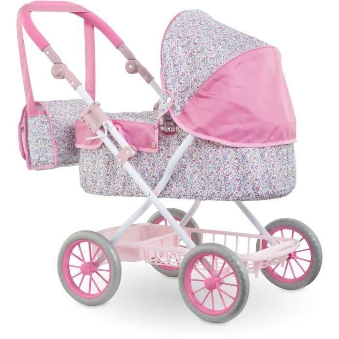 Accesorios para muñecos bebés - COROLLE - Cochecito de bebé con flores - para muñecos bebés de 36 a 52 cm - a partir de 3 años 2 Accesorios para muñecos bebés - COROLLE - Cochecito de bebé con flores - para muñecos bebés de 36 a 52 cm - a partir de 3 años 2