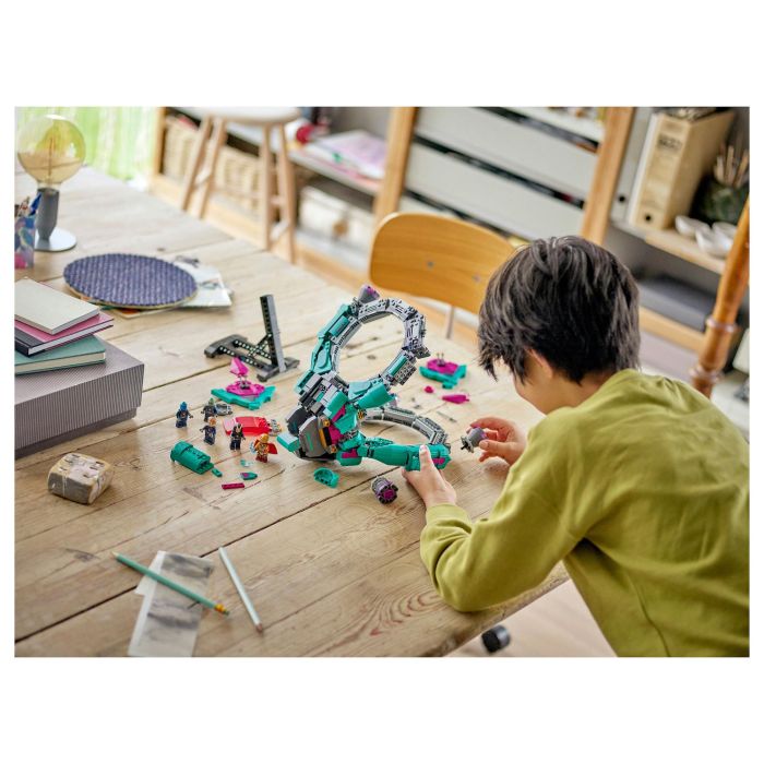 LEGO 76255 Nave de los Nuevos Guardianes Marvel Super Heroes Juego Construcción 1108 Piezas 10+ Años