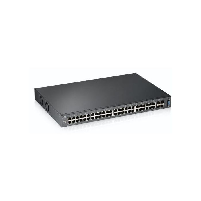 Zyxel XGS2210-52 Gestionado L2 Gigabit Ethernet (10/100/1000) 1U Negro 1 Zyxel XGS2210-52 Gestionado L2 Gigabit Ethernet (10/100/1000) 1U Negro 1