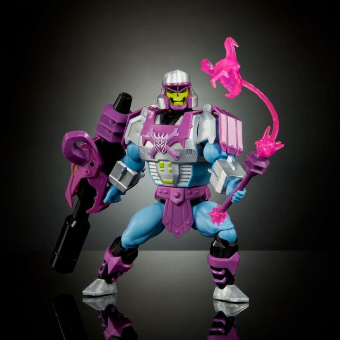 Figura Armor Skeletor Megatron Transformers Masters of the Universe 14cm 2