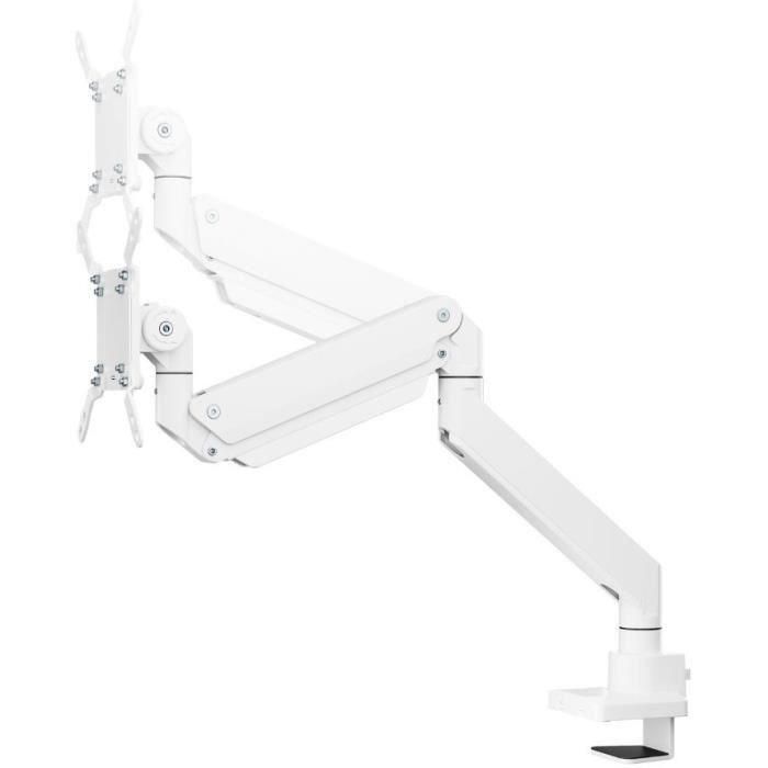 Soporte de pantalla articulado para escritorio - OPLITE - MT57 - Blanco 2 Soporte de pantalla articulado para escritorio - OPLITE - MT57 - Blanco 2