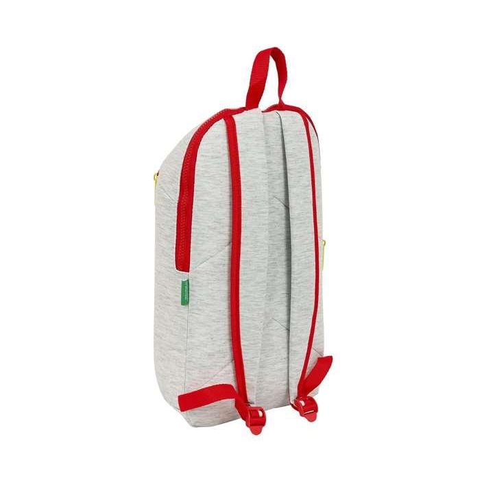 Mochila Casual Benetton Pop Gris 10 L 1 Mochila Casual Benetton Pop Gris 10 L 1