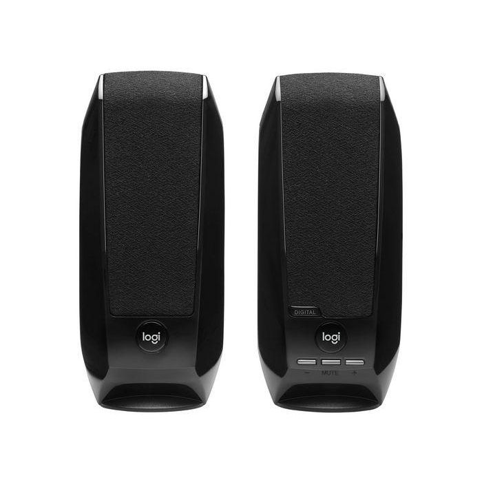 Logitech Altavoces Estéreo S150 Compactos USB Negro 1 Logitech Altavoces Estéreo S150 Compactos USB Negro 1