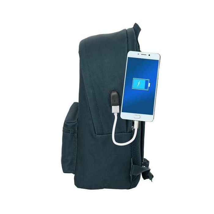 Harper & Neyer Mochila Doble para Portátil 15,6" + USB 31x44x18cm 2