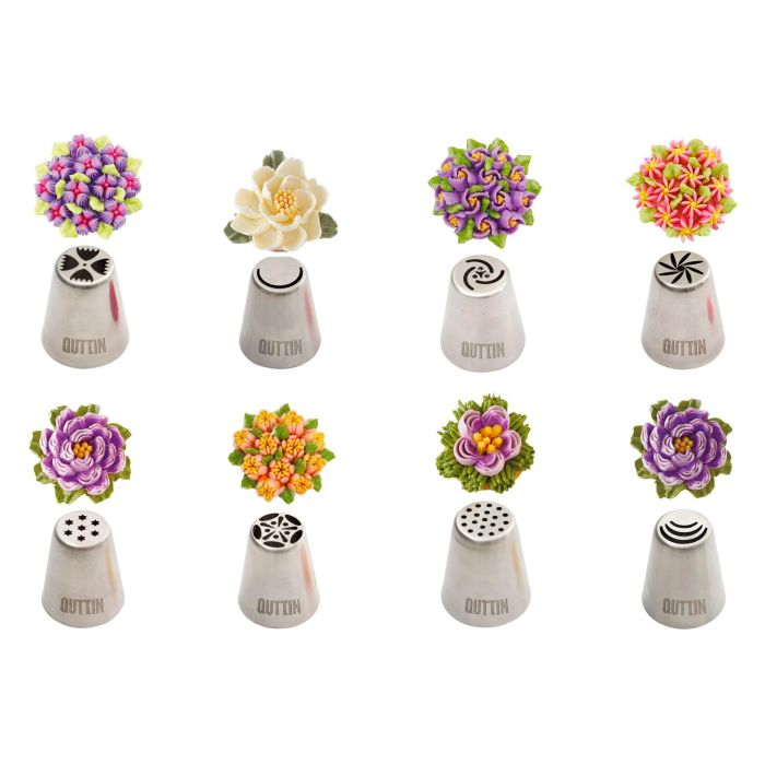 Boquillas Rusas XL para Repostería 8 Sur - Quttin (48 Unidades) 11 Boquillas Rusas XL para Repostería 8 Sur - Quttin (48 Unidades) 11