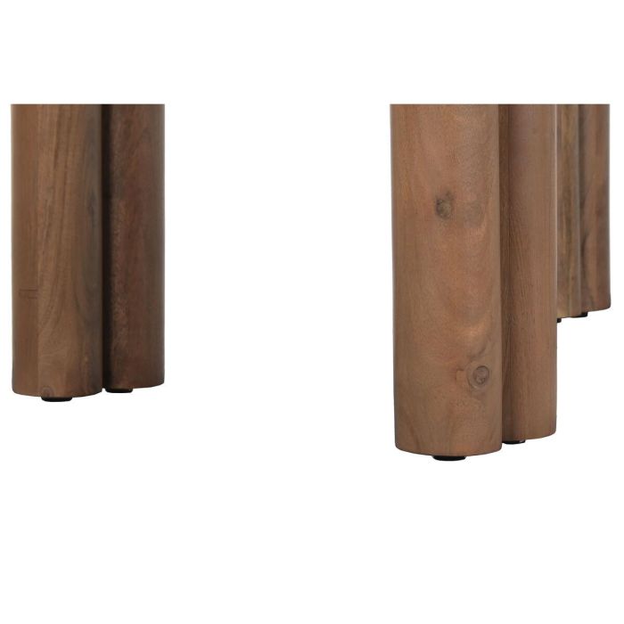 DKD Home Decor Consola Moderna Toronto Marble de Mármol y Madera de Mango 120 x 45 x 75 cm 5
