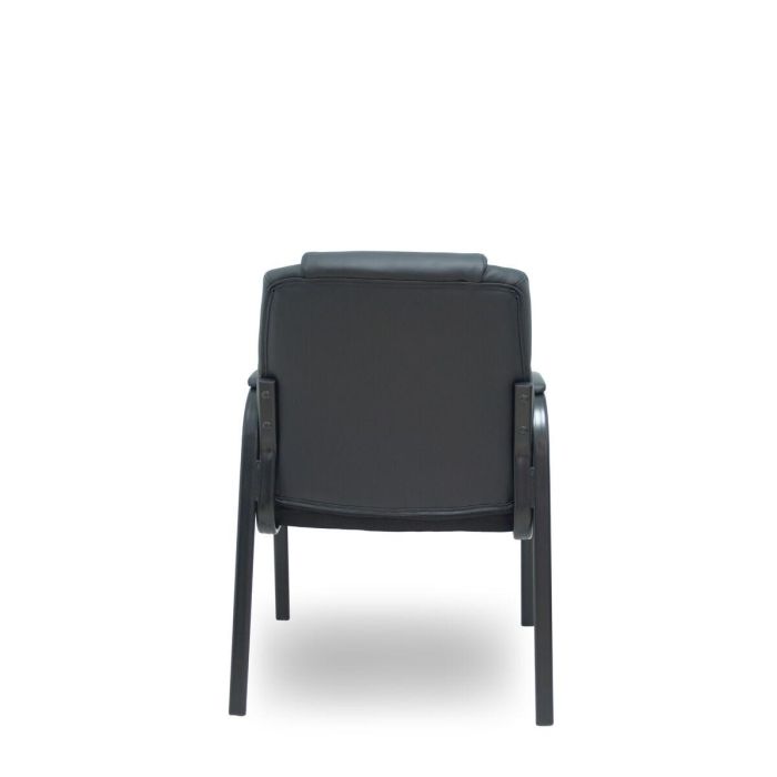 Piqueras y Crespo Sillón Confidente Argés Similpiel Negro 543PTNSP840 - Modelo Opti543 con reposabrazos 3 Piqueras y Crespo Sillón Confidente Argés Similpiel Negro 543PTNSP840 - Modelo Opti543 con reposabrazos 3