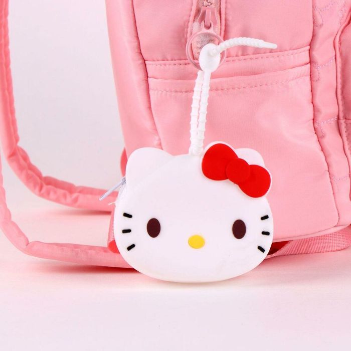 Mochila Casual Hello Kitty Rosa 21 x 26 x 16 cm 4