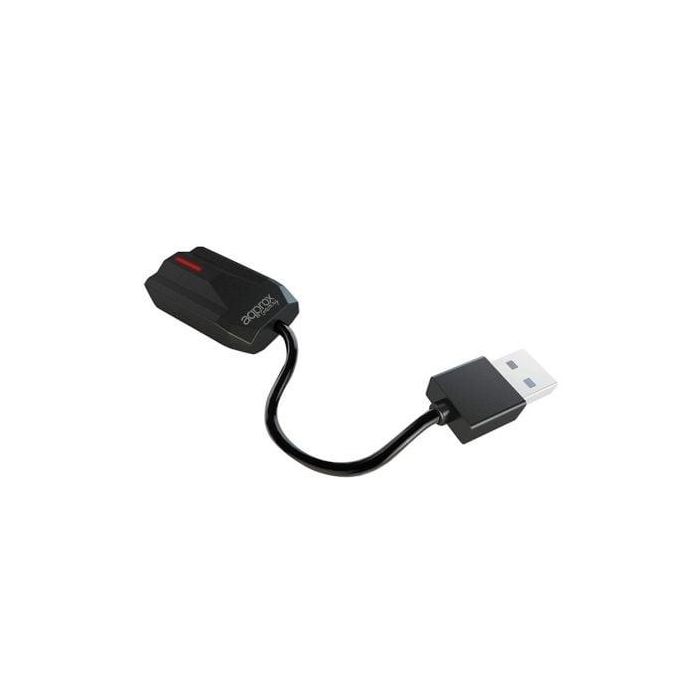 TARJETA DE SONIDO GAMING EXTERNA APPROX APPX71 - USB - PLUG AND PLAY - 7.1 - SONIDO 3D - ENTRADAS DE MICRÓFONO Y ALTAVOCES 1 TARJETA DE SONIDO GAMING EXTERNA APPROX APPX71 - USB - PLUG AND PLAY - 7.1 - SONIDO 3D - ENTRADAS DE MICRÓFONO Y ALTAVOCES 1