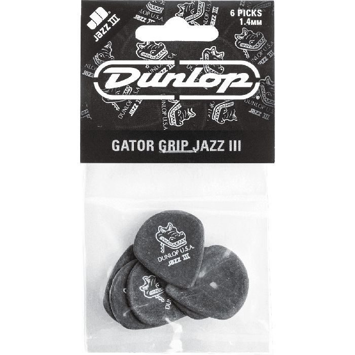Pack 6 Púas Gator Grip® Jazz Iii 3 Pack 6 Púas Gator Grip® Jazz Iii 3