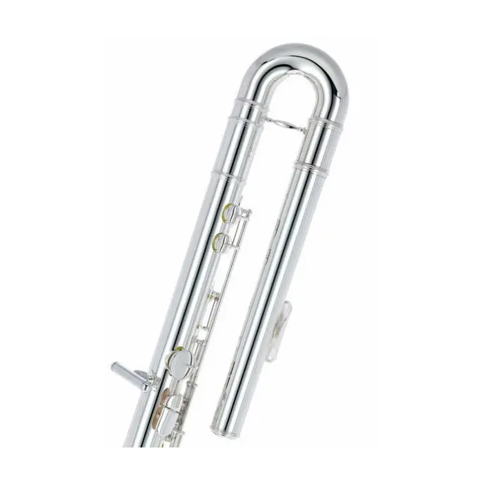 Pearl Flute Flauta Bajo PFB305E - Cabeza Curvada, Plateada, Pie: Do, Mecanismo de Mi Dividido, Accesorios Incluidos 6 Pearl Flute Flauta Bajo PFB305E - Cabeza Curvada, Plateada, Pie: Do, Mecanismo de Mi Dividido, Accesorios Incluidos 6