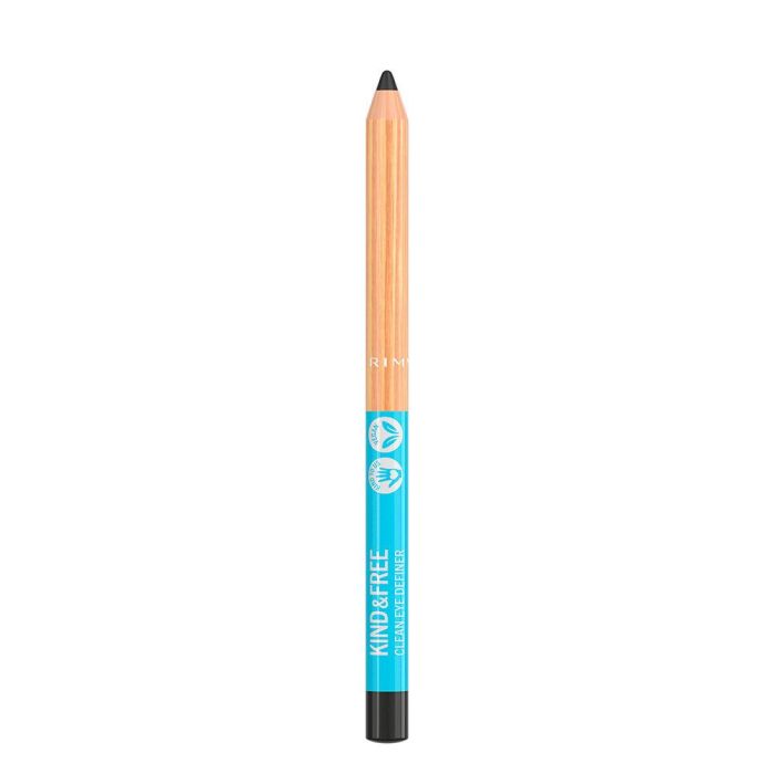Rimmel London KIND & FREE clean eye definer #001-pitch Delineador de Ojos, Vegano, 1.1 gr 1