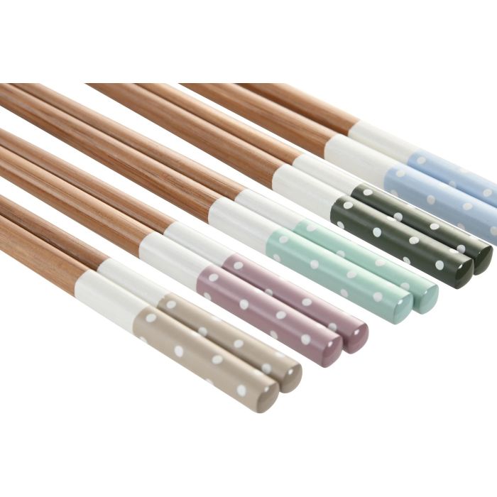 Palillo Oriental DKD Home Decor Multicolor 1 x 22.5 x 1 cm Set de 10 (10 Unidades) 2 Palillo Oriental DKD Home Decor Multicolor 1 x 22.5 x 1 cm Set de 10 (10 Unidades) 2