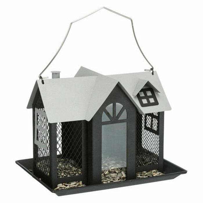 Comedero para Pájaros Trixie Negro 2 L 26 x 19 x 19 cm 13 Comedero para Pájaros Trixie Negro 2 L 26 x 19 x 19 cm 13