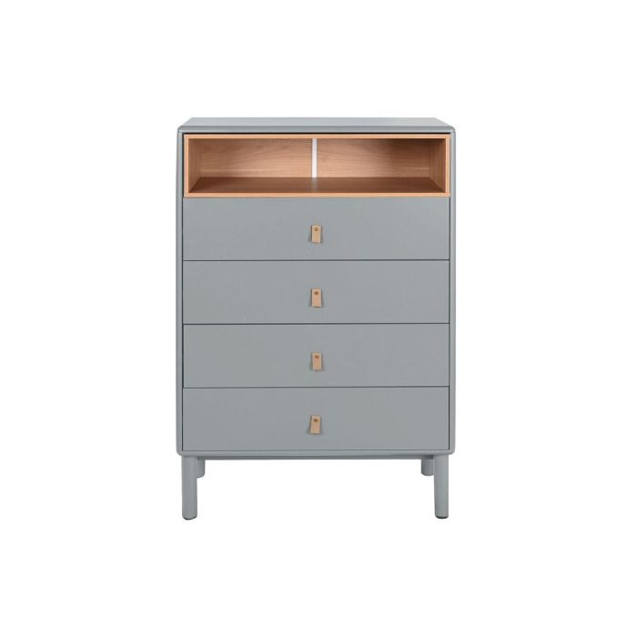 Cajonera Home ESPRIT Azul Gris Polipropileno Madera MDF 80 x 40 x 117 cm 2 Cajonera Home ESPRIT Azul Gris Polipropileno Madera MDF 80 x 40 x 117 cm 2