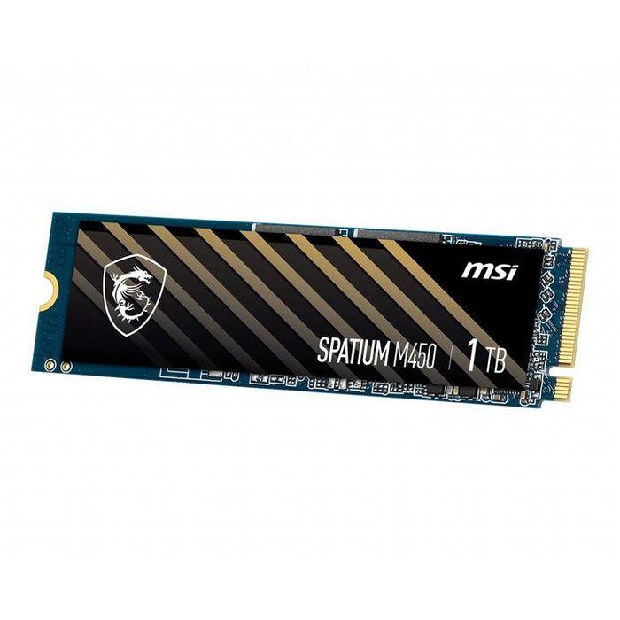MSI MSI1693465238588 SPATIUM M450 SSD Interno 1TB PCIe 4.0 NVMe M.2 4 MSI MSI1693465238588 SPATIUM M450 SSD Interno 1TB PCIe 4.0 NVMe M.2 4