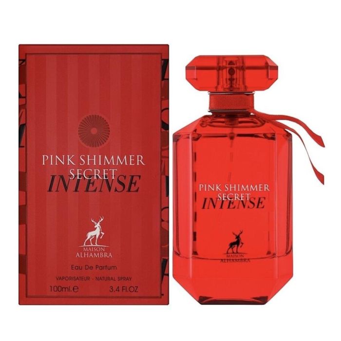 Maison Alhambra Pink shimmer secret intense eau de parfum 100 ml vaporizador