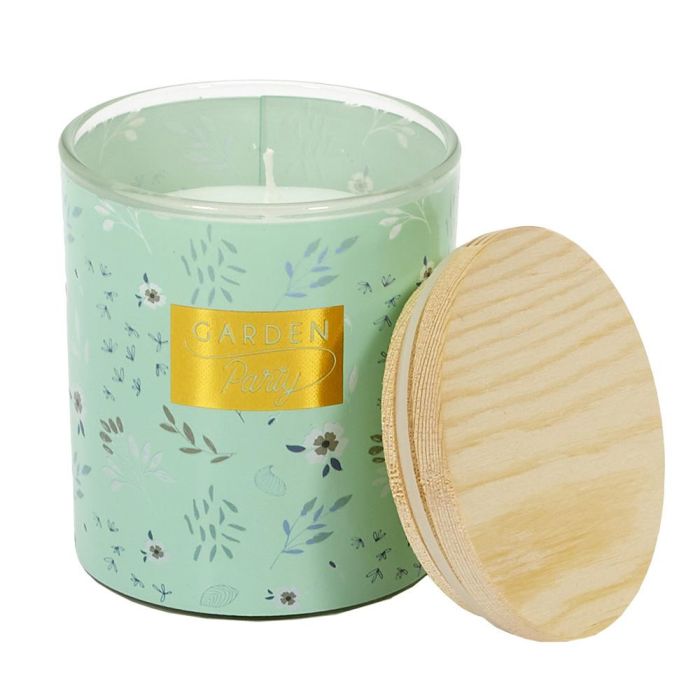 Home Deco Factory Vela Perfumada Flor Oriental Tarro Vidrio Tapa Madera altura 8,5 cm 5 Home Deco Factory Vela Perfumada Flor Oriental Tarro Vidrio Tapa Madera altura 8,5 cm 5