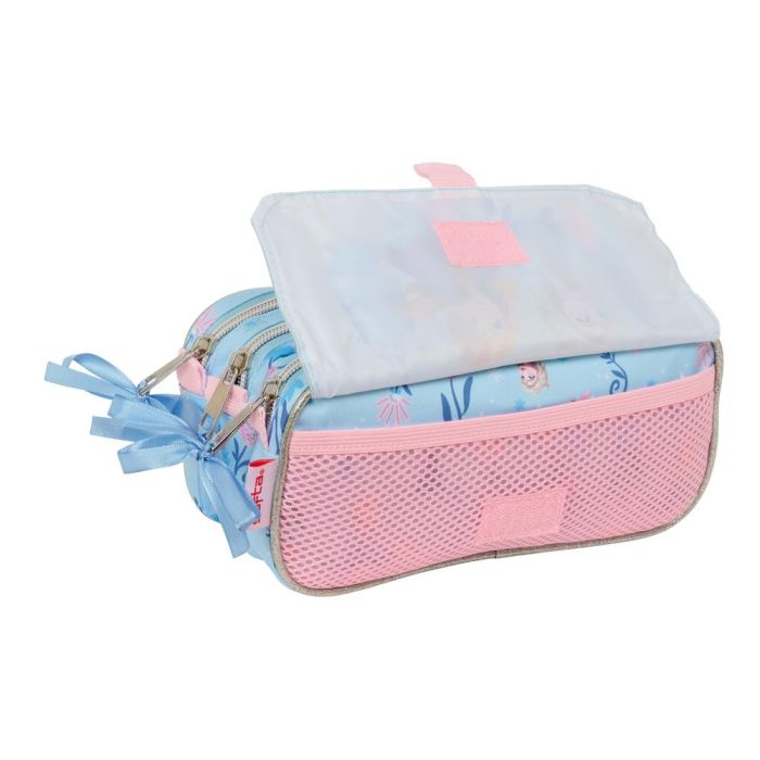 Bolso Escolar Portatodo Safta Triple Big Frozen Ice Magic 100x215x80 mm 3 Bolso Escolar Portatodo Safta Triple Big Frozen Ice Magic 100x215x80 mm 3