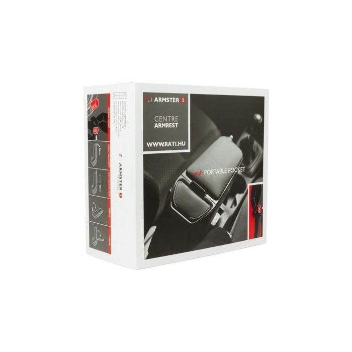 Apoyabrazo Negro-Gris Soul Am 2009- Kia V00378 1 Apoyabrazo Negro-Gris Soul Am 2009- Kia V00378 1