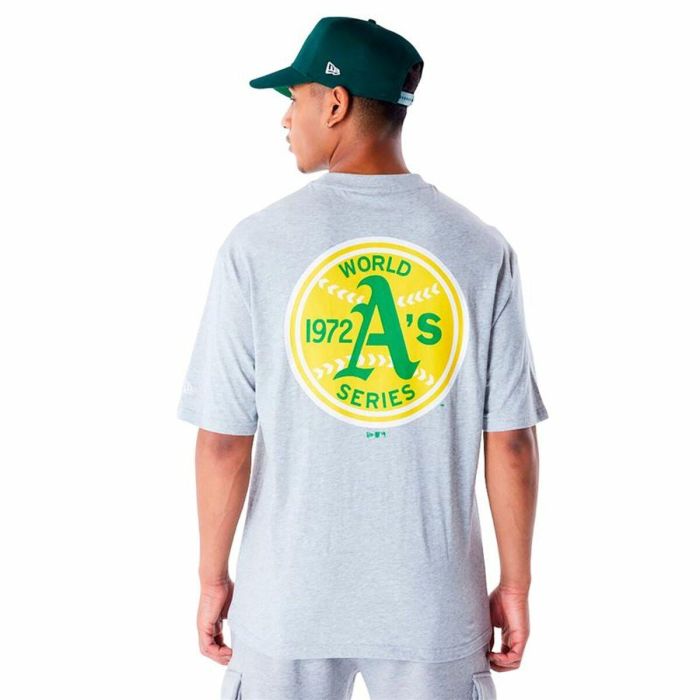 Camiseta de Manga Corta Hombre New Era MLB WORLD SERIES OS Oakland Athletics 1