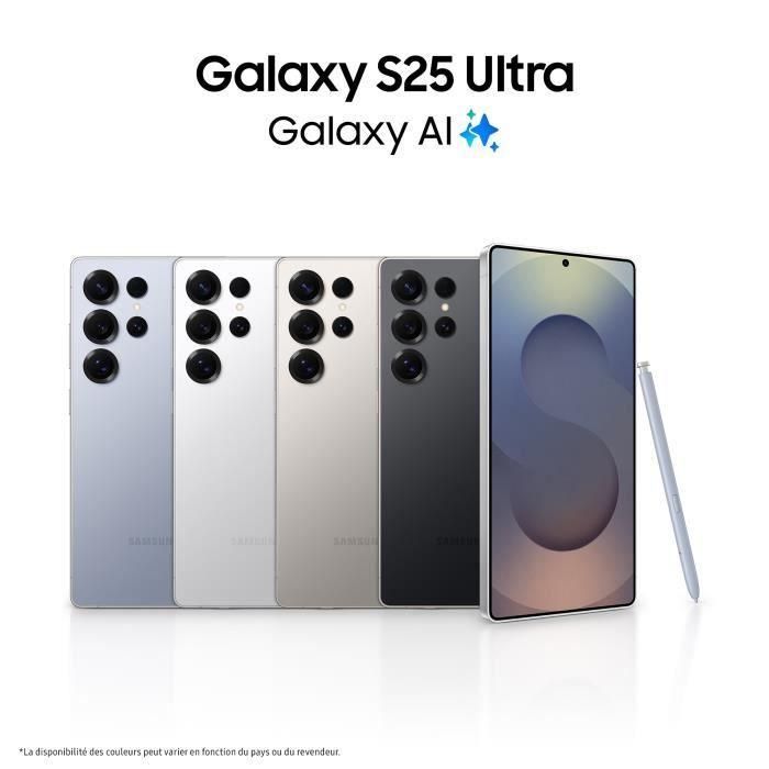 Smartphone Samsung Galaxy S25 Ultra con IA, 1 TB, color azul titanio 1 Smartphone Samsung Galaxy S25 Ultra con IA, 1 TB, color azul titanio 1
