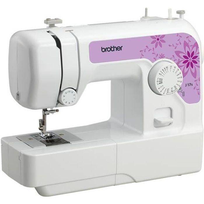 Máquina de coser mecánica BROTHER J17s - Diseño atractivo - Fácil de usar - Potente iluminación LED Máquina de coser mecánica BROTHER J17s - Diseño atractivo - Fácil de usar - Potente iluminación LED