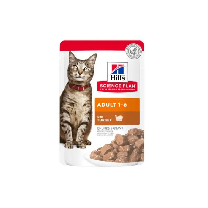 Hill's Feline Sterilised Pavo 12 Bolsitas X 85 gr