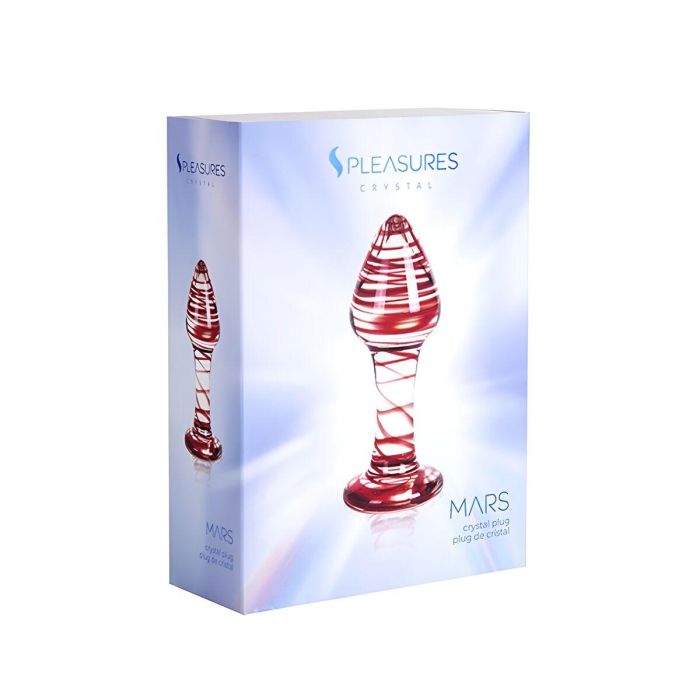 Plug Anal S Pleasures Rojo Transparente (10,3 cm) (10,2 cm) 0 Plug Anal S Pleasures Rojo Transparente (10,3 cm) (10,2 cm) 0