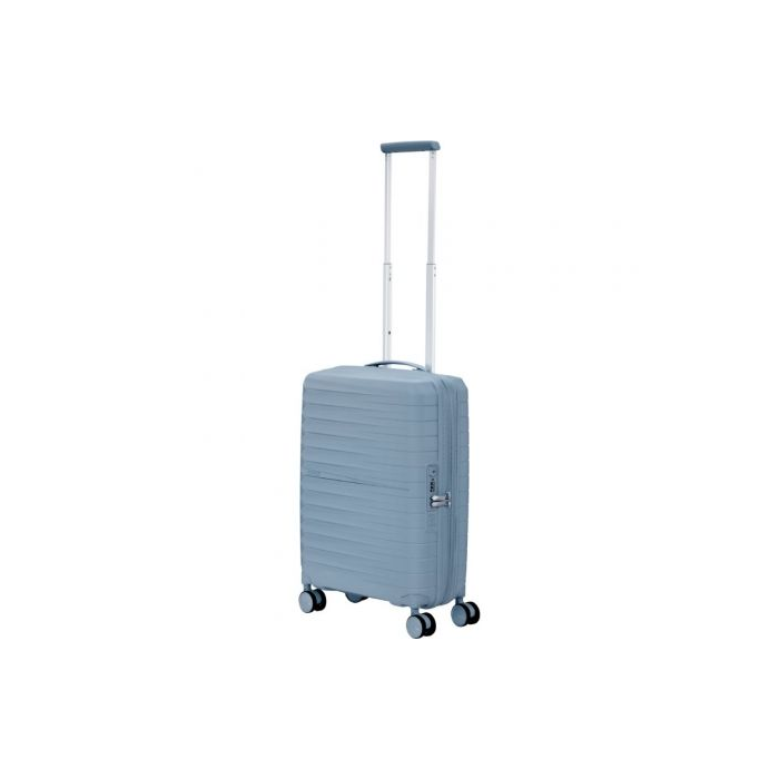 Maleta de Cabina American Tourister FastForward Spinner Expansible 55cm/ 55x40x23cm/ 4 Ruedas/ Azul 4