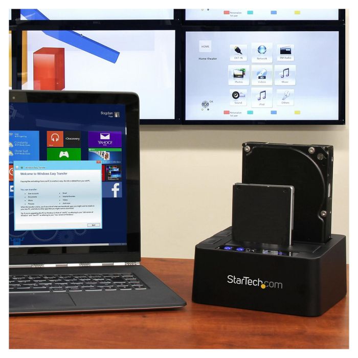 StarTech Duplicador Clonador Autónomo de Discos Duros o SSD SATA 2 Bahías USB 3.1 10Gbps Negro StarTech Duplicador Clonador Autónomo de Discos Duros o SSD SATA 2 Bahías USB 3.1 10Gbps Negro