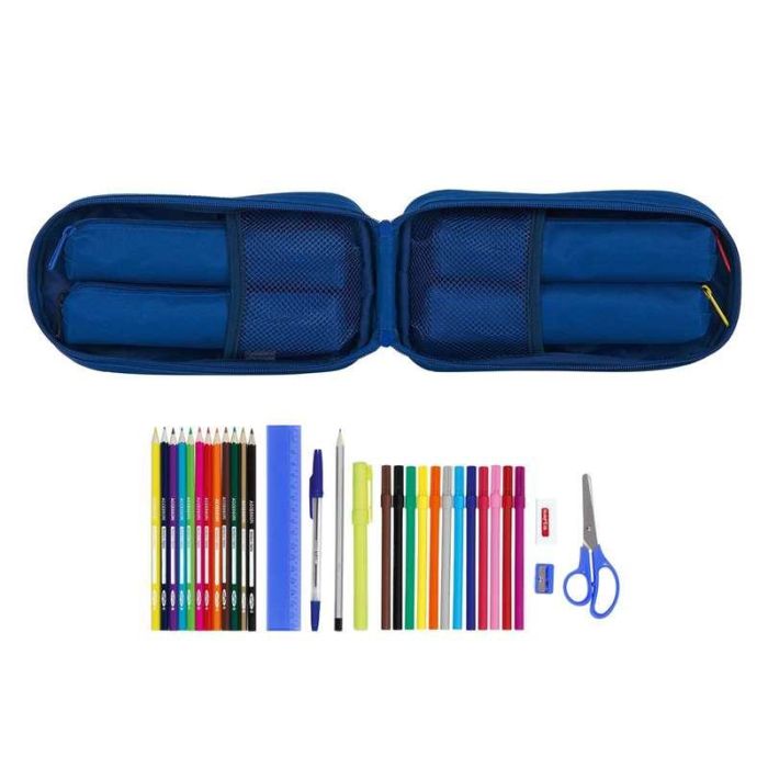 Plumier Mochila BlackFit8 M747 Azul oscuro 12 x 23 x 5 cm (33 Piezas) Plumier Mochila BlackFit8 M747 Azul oscuro 12 x 23 x 5 cm (33 Piezas)