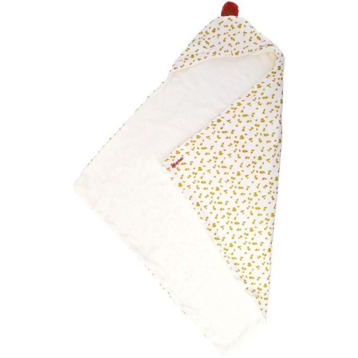 Domiva DOM1732578271277 Albornoz Honey Moon de Algodón ultra suave y absorbente con Capucha