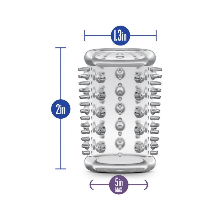 Funda para pene Blush Stay Hard Ø 3,2 cm 2 Funda para pene Blush Stay Hard Ø 3,2 cm 2