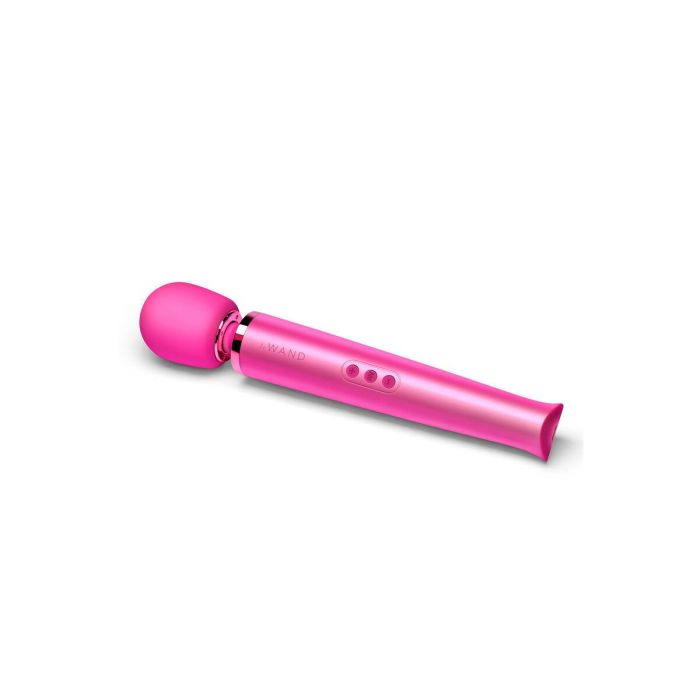Varita Masajeadora Recargable Le Wand Magenta Rosa 15 Varita Masajeadora Recargable Le Wand Magenta Rosa 15