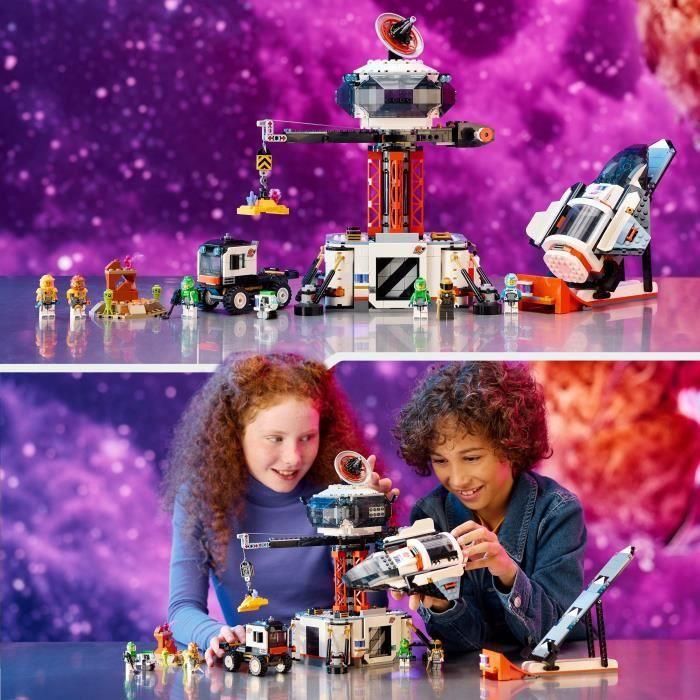 Lego City Base Espacial Y Plataforma 4