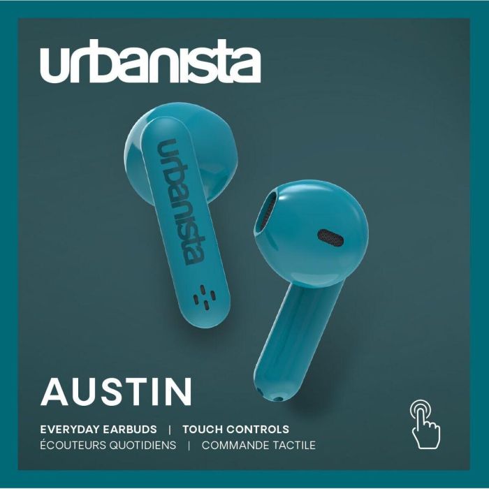 Urbanista Austin Auriculares Inalámbricos True Wireless - 20 Horas de Autonomía Total, Resistentes a Salpicaduras IPX4, Bluetooth 5.3 16 Urbanista Austin Auriculares Inalámbricos True Wireless - 20 Horas de Autonomía Total, Resistentes a Salpicaduras IPX4, Bluetooth 5.3 16