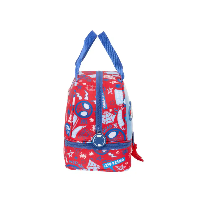 Portameriendas Spider-Man Rescue Azul Rojo 20 x 20 x 15 cm 2