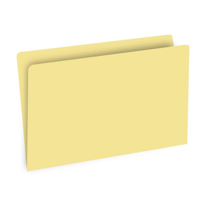 Gio Subcarpeta Simple Cartulina Folio 180 gr Amarillo Pastel -50U- 4