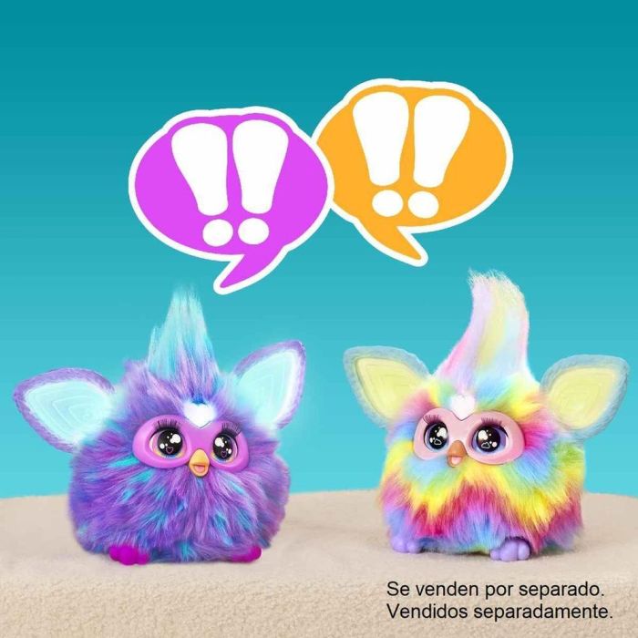 Hasbro F8900 Furby Tie Dye Multicolor Juguete Interactivo Habla, Canta, Se Ilumina con 5 Comandos de Voz y +600 Reacciones Idioma Español +6 Años 3 Hasbro F8900 Furby Tie Dye Multicolor Juguete Interactivo Habla, Canta, Se Ilumina con 5 Comandos de Voz y +600 Reacciones Idioma Español +6 Años 3