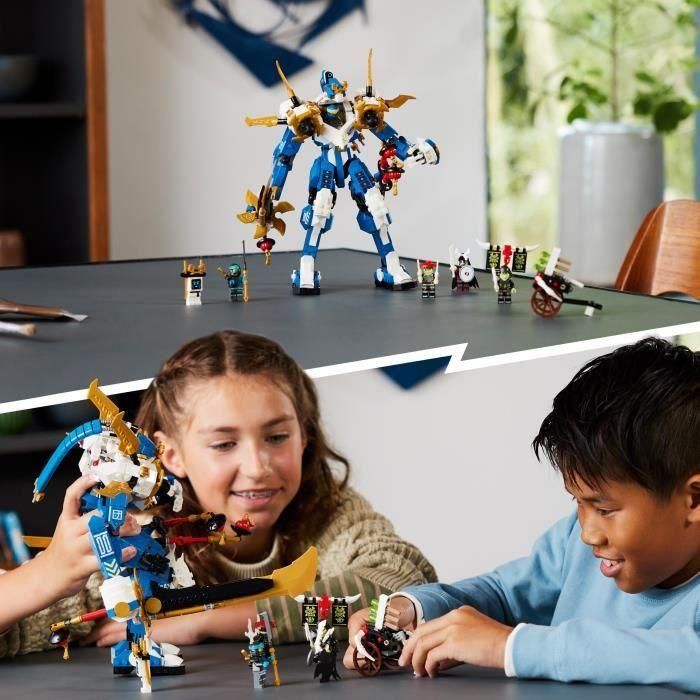 LEGO NINJAGO 71785 The Jay Titan Robot, Juguete para niños, con minifigurinas y árbol 5 LEGO NINJAGO 71785 The Jay Titan Robot, Juguete para niños, con minifigurinas y árbol 5