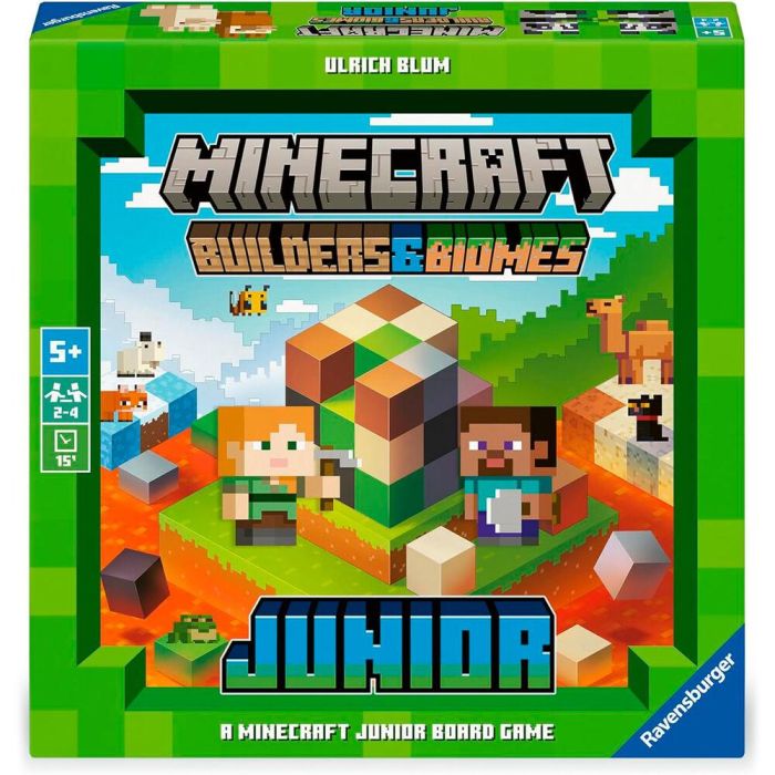 Juego de Mesa Builders &#38; Biomes Junior Minecraft 1